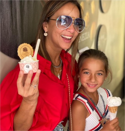Adamari López y Alaïa siguen de vacaciones